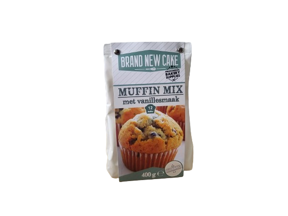 BrandNewCake Muffin mix met vanillesmaak - Glutenvrij